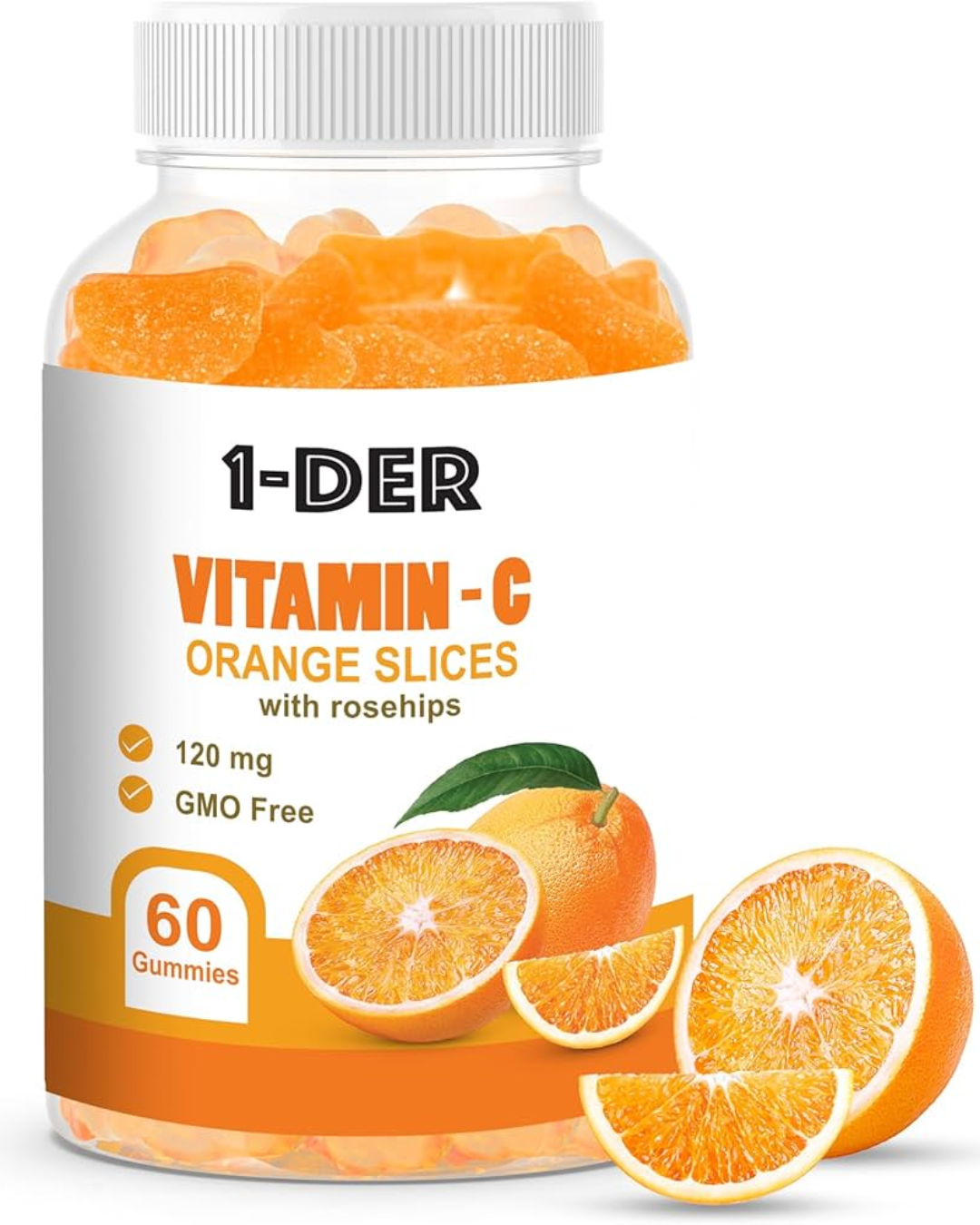 Gomitas con Vitamina C Sabor Naranja DR Food