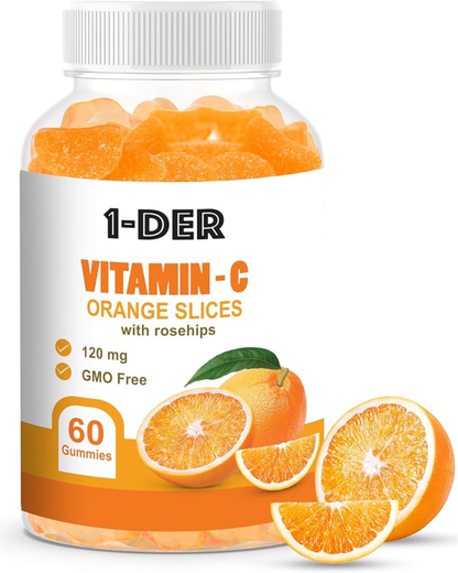 Gomitas con Vitamina C Sabor Naranja DR Food